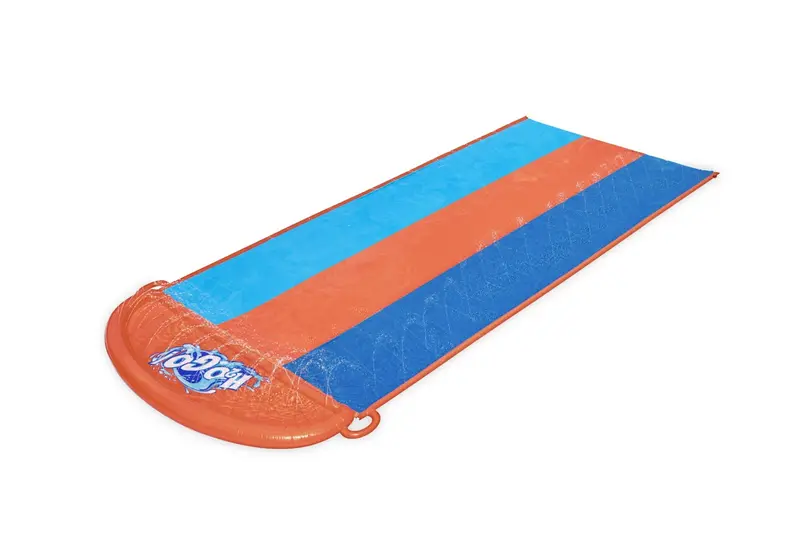 H2OGO! Triple-Lane Inflatable Water Slide with Integrated Sprinklers