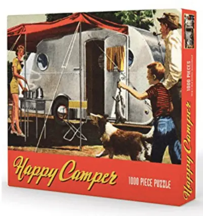 Happy Camper Jigsaw Puzzle – 500-Piece Nature-Themed Recreation Puzzle