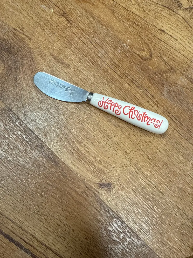 Happy Everything Christmas Appetizer Spreader