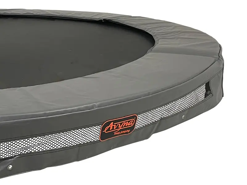 Heavy-Duty In-Ground Trampoline Enclosure Pad – 430 cm Diameter, Gray