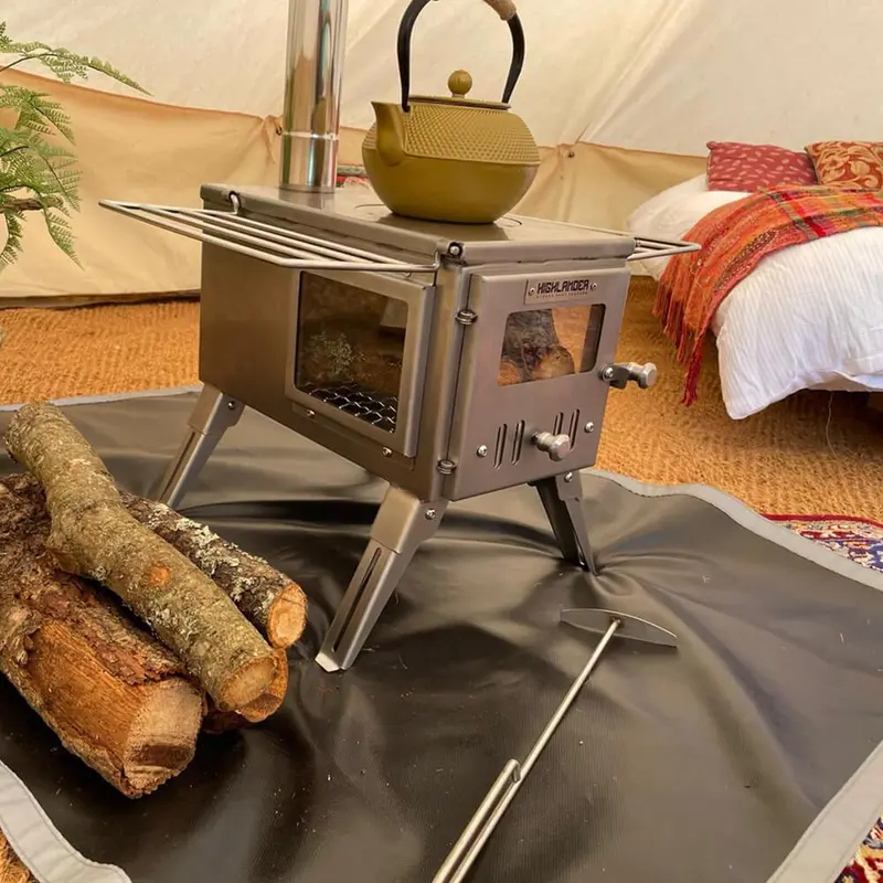 Highlander 304 PLUS Portable Stainless Steel Camp Stove