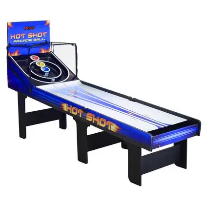 Hot Shot 8-Foot Arcade-Style Ball Table – Retro LED Scoring