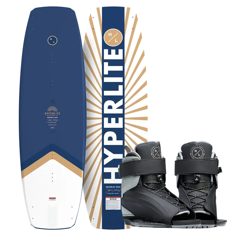 Hyperlite Murray Pro Wakeboard – 2026 Model with Session Bindings