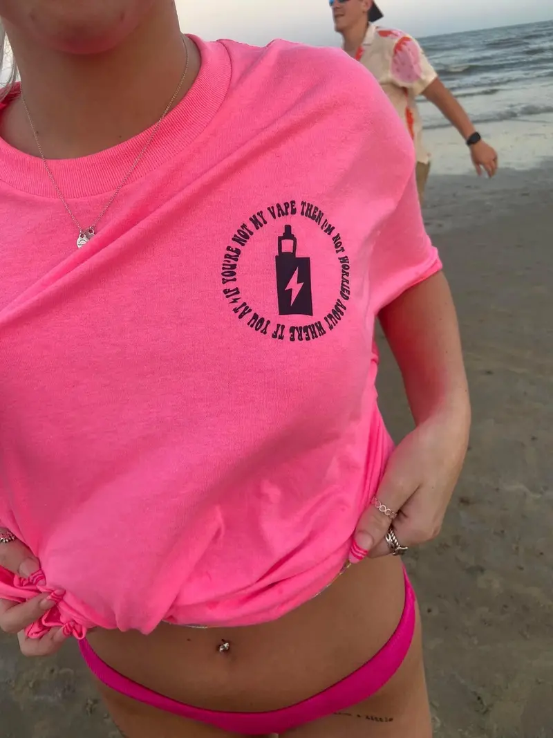 ‘If You’re Not My Vape’ Quirky Graphic Tee