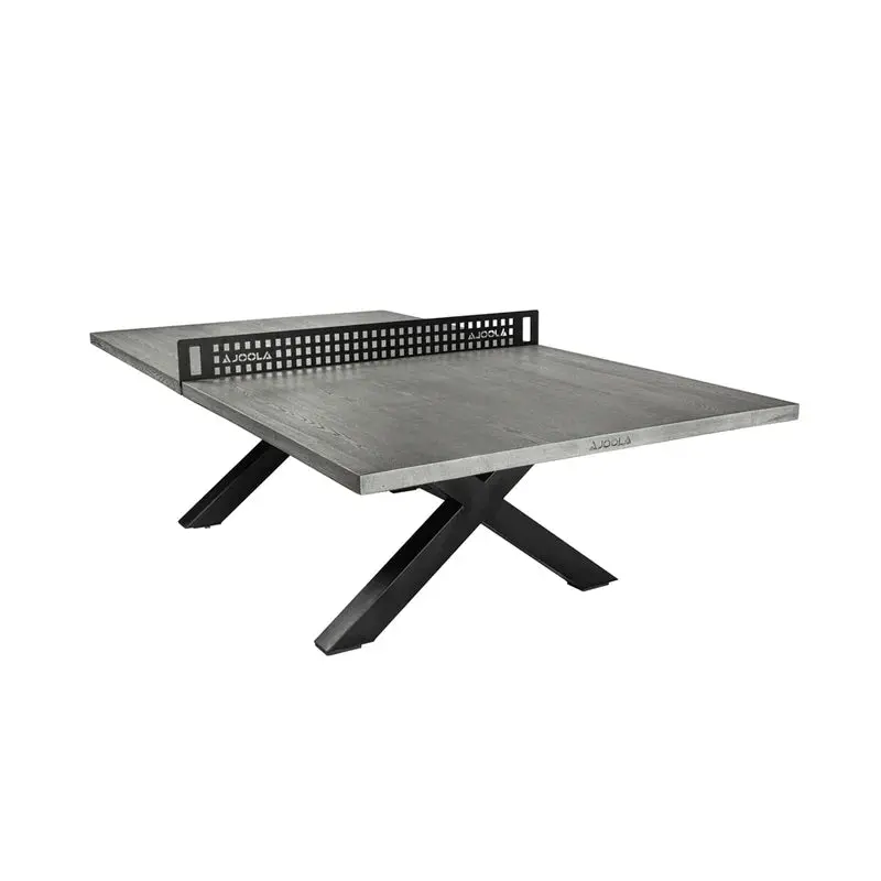 JOOLA Berkshire Gray Weather-Resistant Table Tennis Table