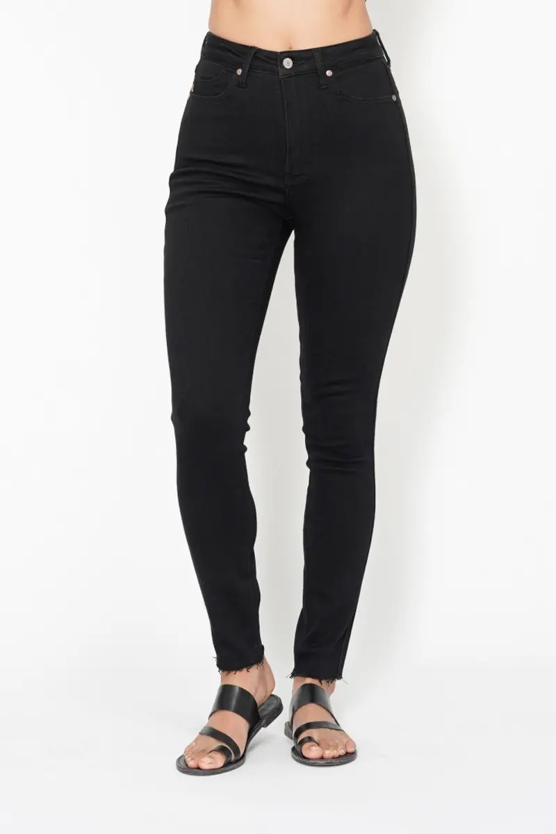 Judy Blue High-Rise Tummy-Control Skinny Jeans – Plus Size