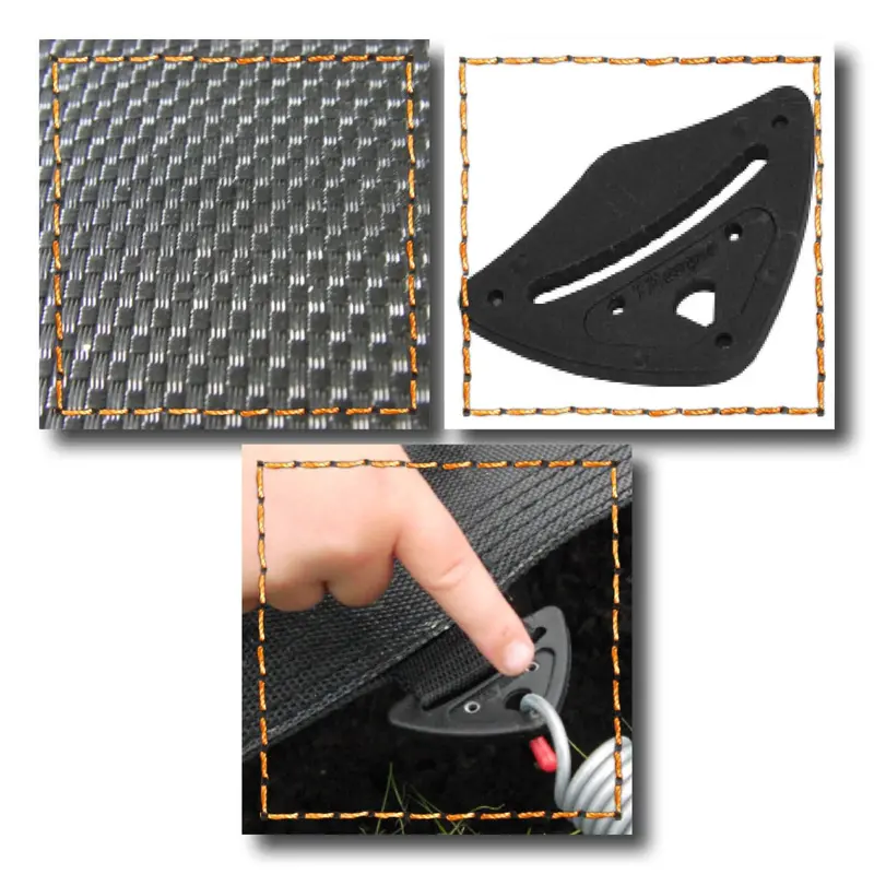 Jumpfree Star Series Round Trampoline Mat, 430 cm with 96 Hook Points