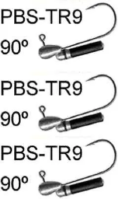 K&E Stopper Three-Tube Jig Head – 90° Angle, 1/8 oz, Rattle (BS-TR9-18)
