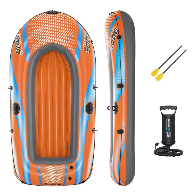 Kondor Elite 3000 – 3-Person Inflatable Boat Bundle