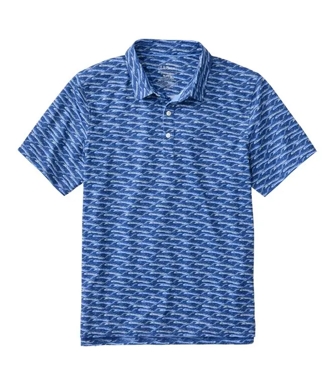 L.L. Bean Comfort Stretch Party Polo for Men