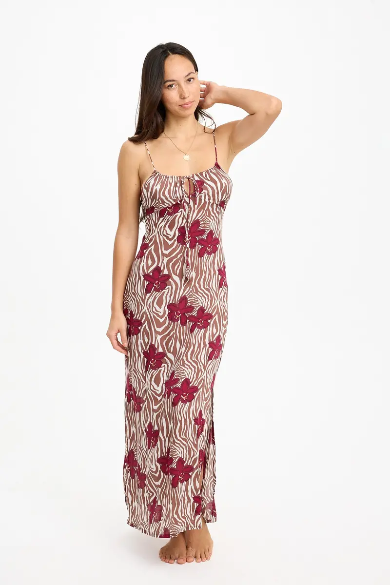 Leilani Maxi Dress 2.0 in Diva Print