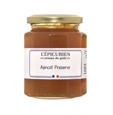 L’Épicurien Premium Apricot Preserves, Artisan French Jam
