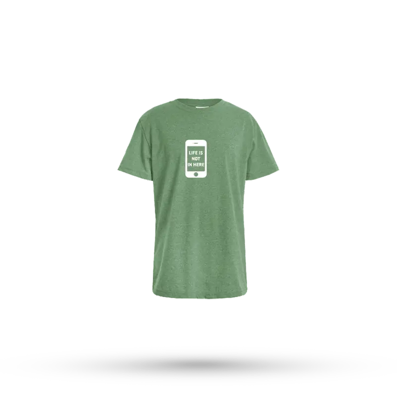 Life Is Not In Here Organic Cotton Youth T-Shirt