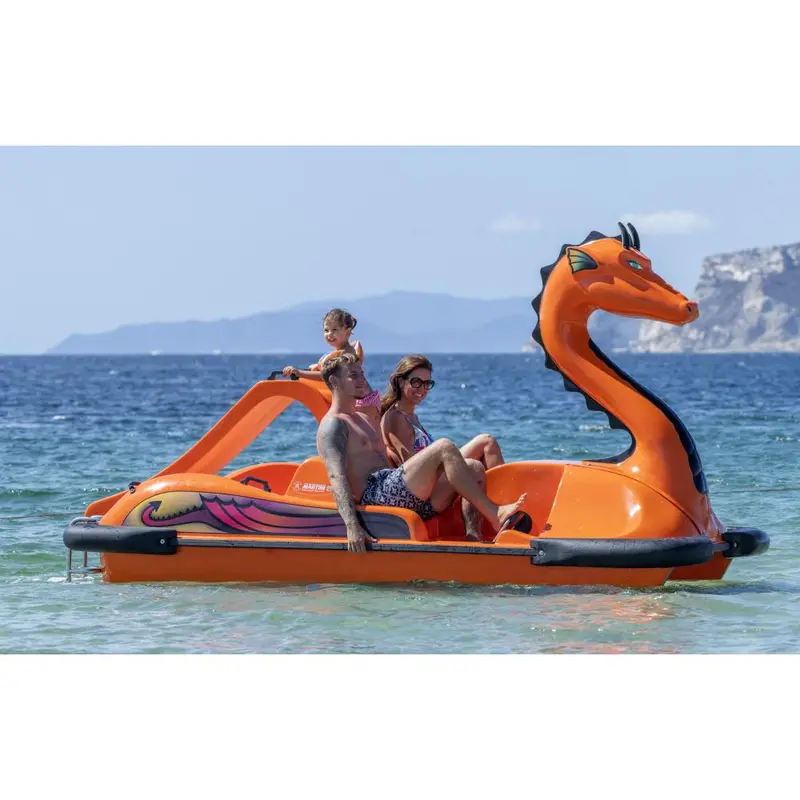 Martini Nautica Dragon-Themed Four-Person Pedal Boat