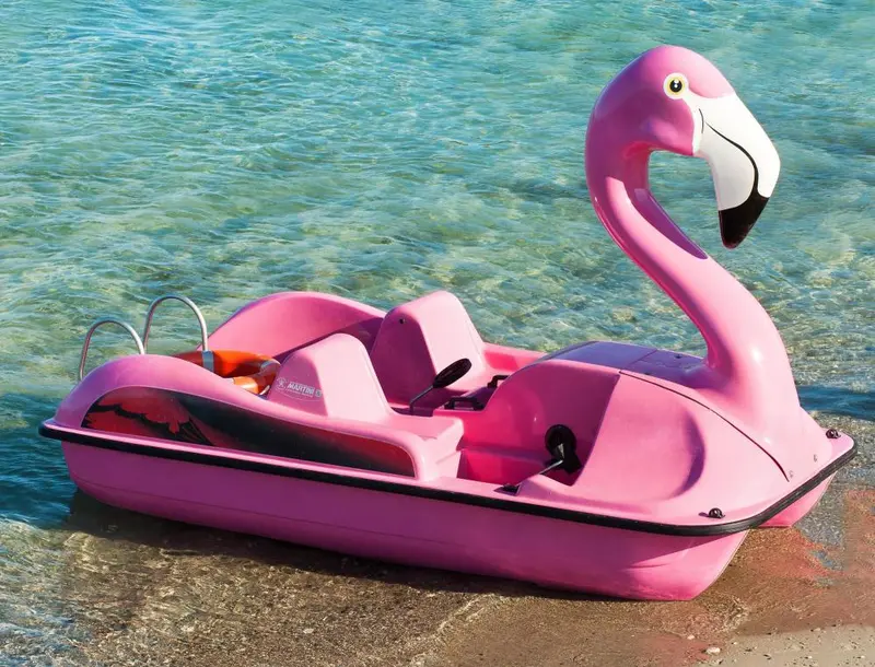 Martini Nautica Flamingo Exotic Four-Person Pedal Boat