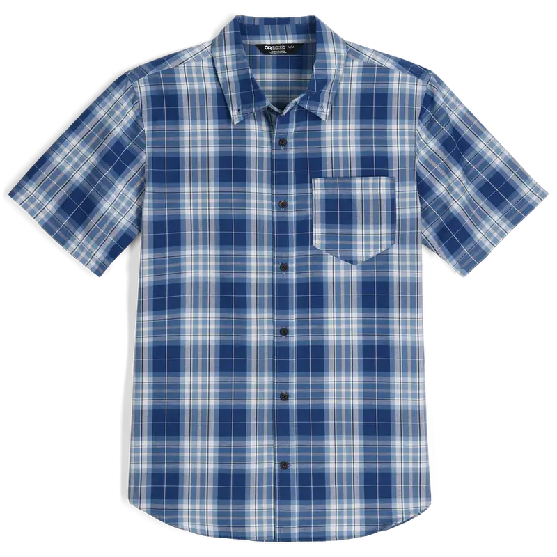 Men’s Casual Rooftop-Style Short-Sleeve Shirt