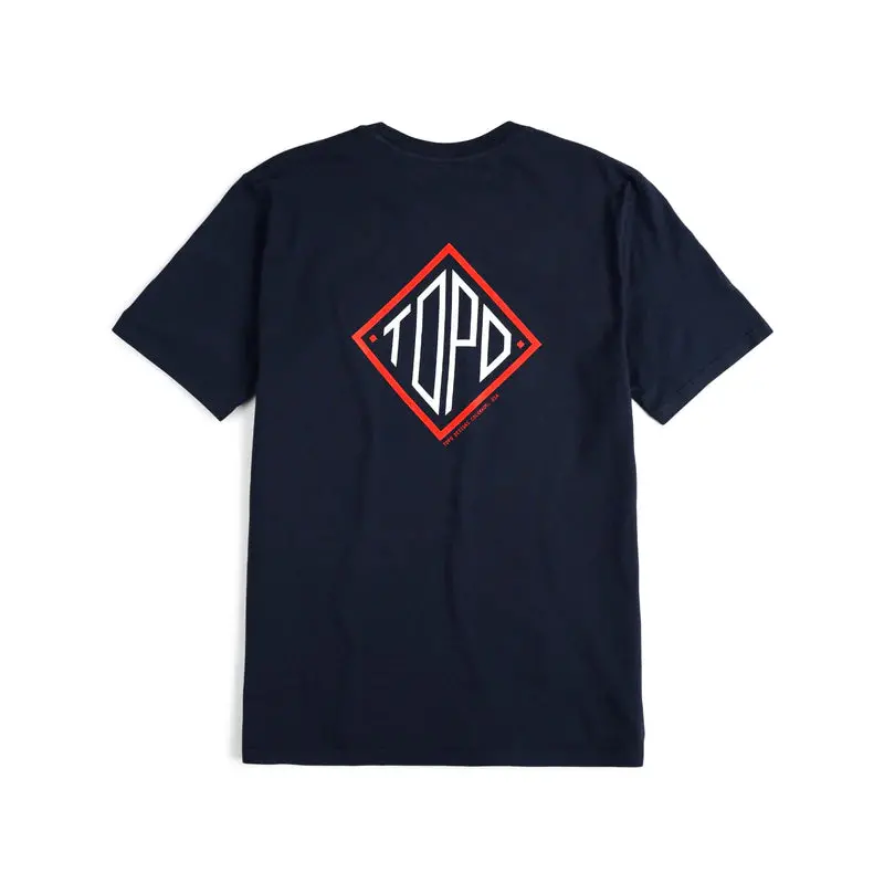 Men’s Diamond Print Short-Sleeve T-Shirt – Small