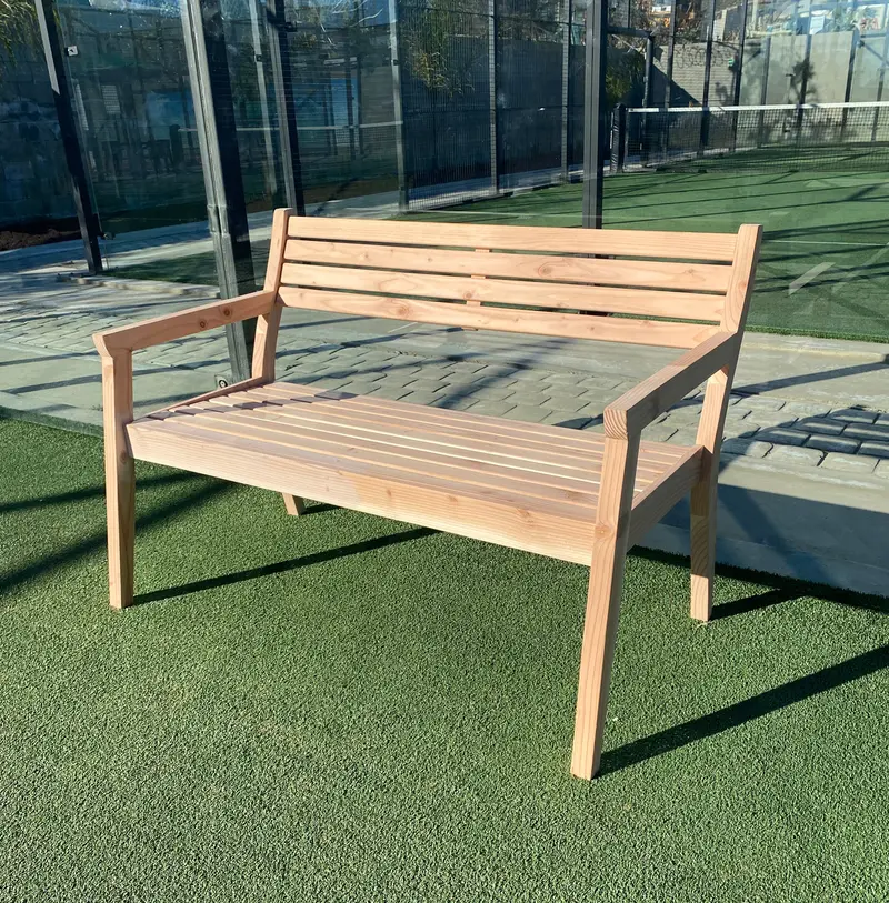Modern Two-Seater Patio Loveseat