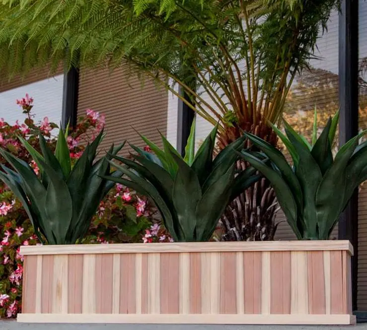 Mountable Redwood Window Box Planter