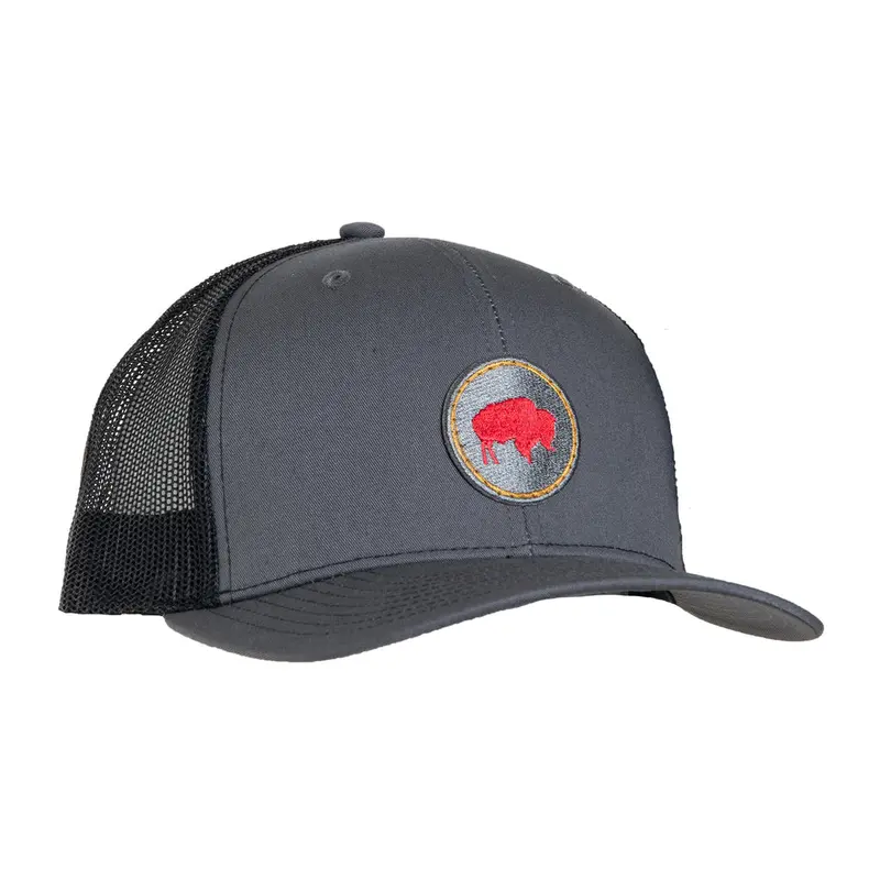 Mountain Khakis Bison Patch Adjustable Trucker Cap