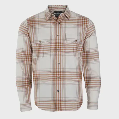 Mountain Khakis Men’s Noda Flannel Shirt – Soft Cotton Blend