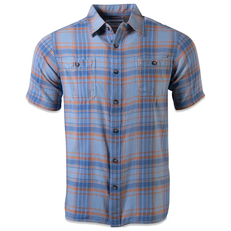 Mountain Khakis Meridian Men’s Short-Sleeve Performance Shirt – Breathable Cotton Blend