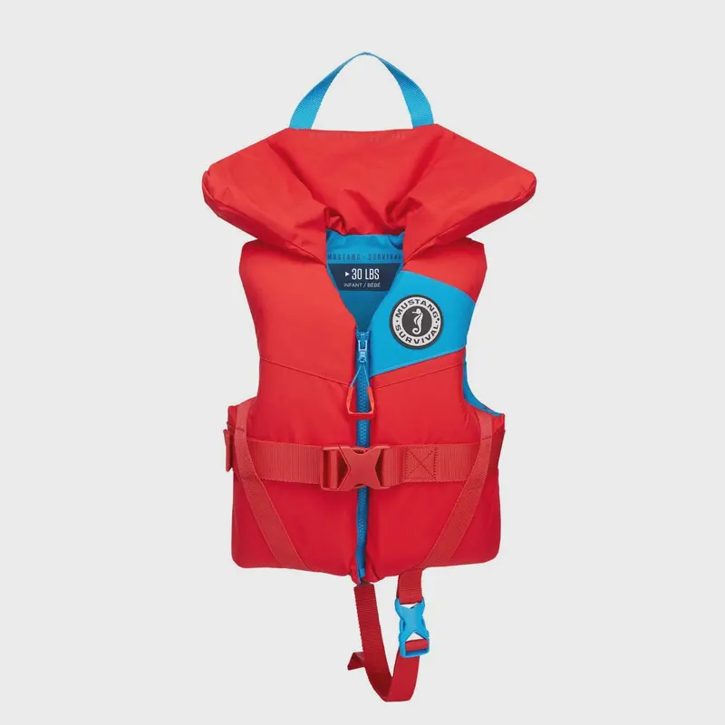 Mustang Survival Lil Legends Infant Foam PFD – Small-Size Life Vest