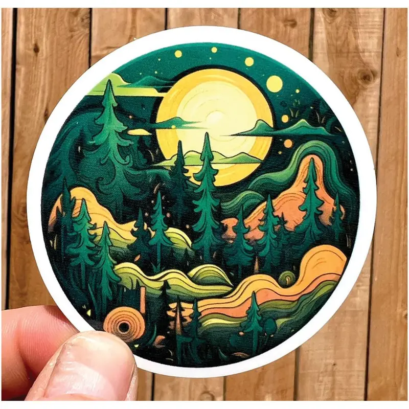 Nature Dreaming Botanical Illustration Sticker