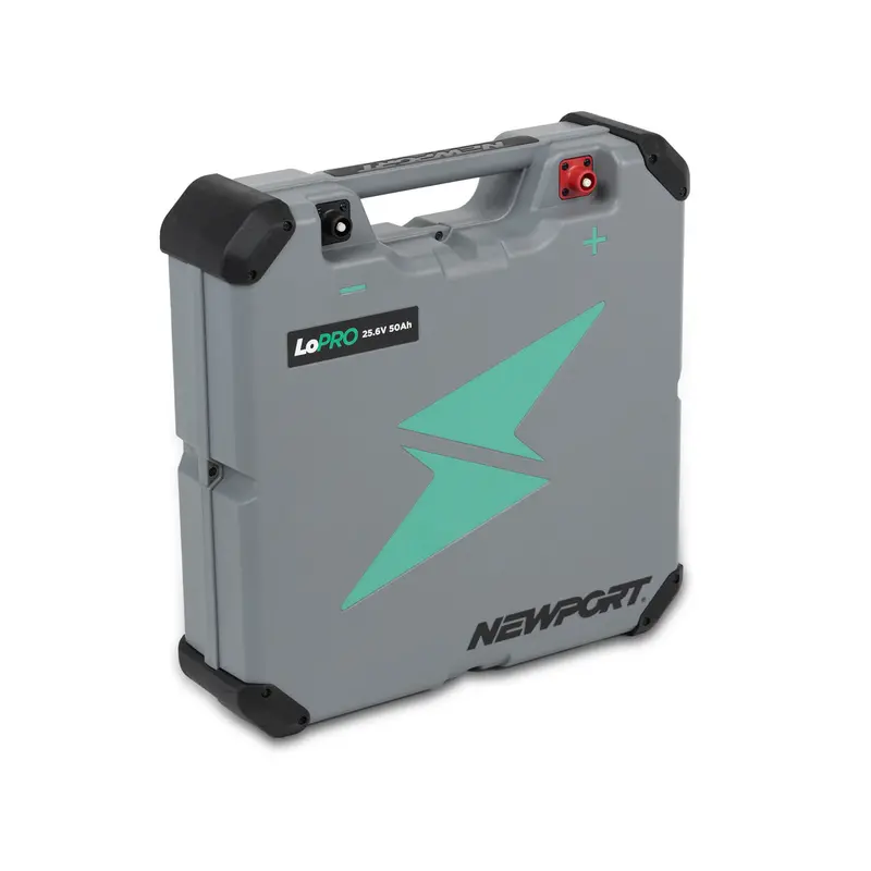Newport 24V 50Ah LoPro Lithium Iron Phosphate (LiFePO4) Deep Cycle Battery