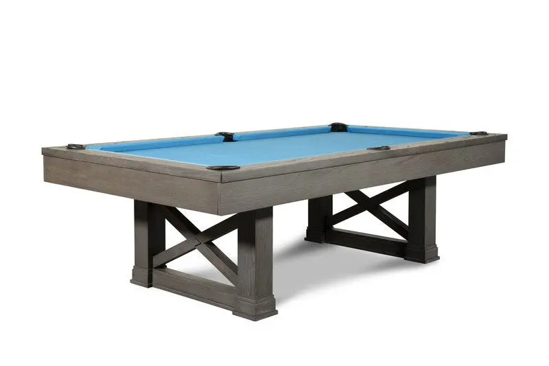 Nora Pool Table – Charcoal Finish, 7′ or 8′ Option