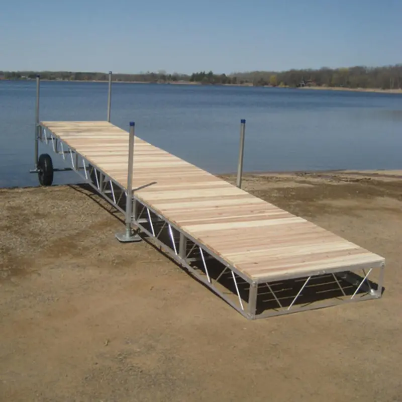 Patriot Docks 16-Foot Straight-Design Roll-In Dock
