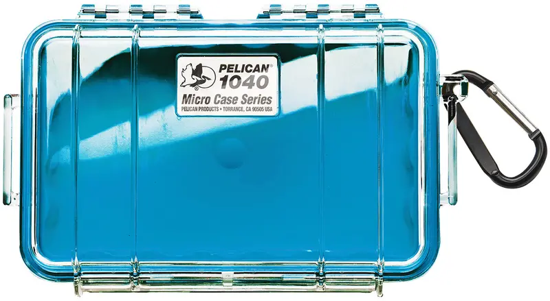 Pelican Micro Case 1040 – Secure Compact Organizer with Pressure-Latch Lid