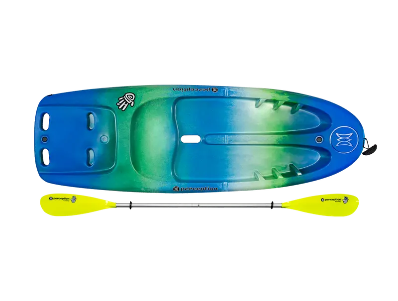 Perception Hi Five Kids’ Kayak with Adjustable Paddle