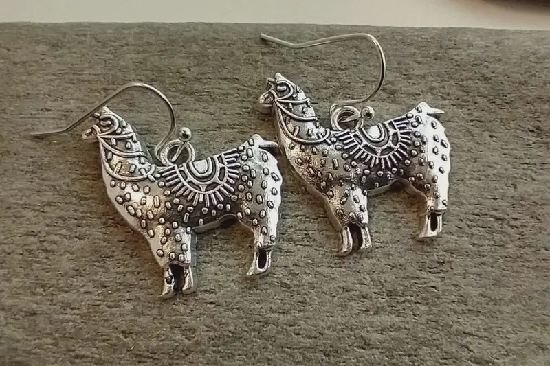 Piccadilly Llama Stud Earrings – Playful Animal Jewelry