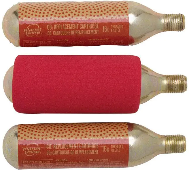 Planet Bike Threaded CO2 Cartridge Refills – For Portable Inflators