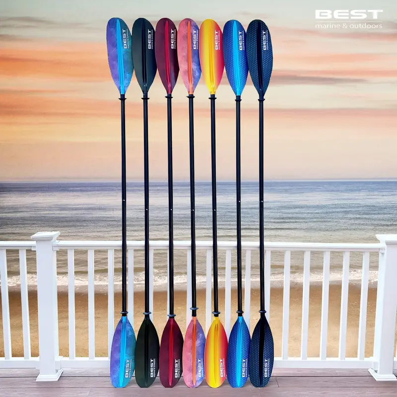Premium Carbon Fiber Kayak Paddle – Adjustable & Lightweight