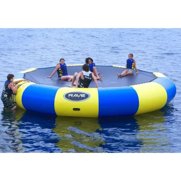 RAVE Sports Bongo 20 – Heavy-Duty Inflatable Water Trampoline