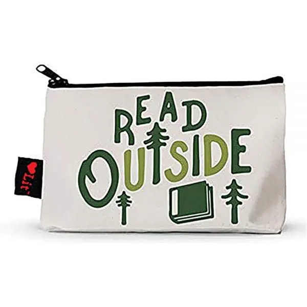 Read Outside Waterproof Book Pouch – Protective Sleeve for E-Readers and Paperbacks
