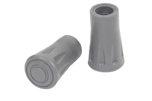Replacement Rubber Trekking Pole Tips (Pair)