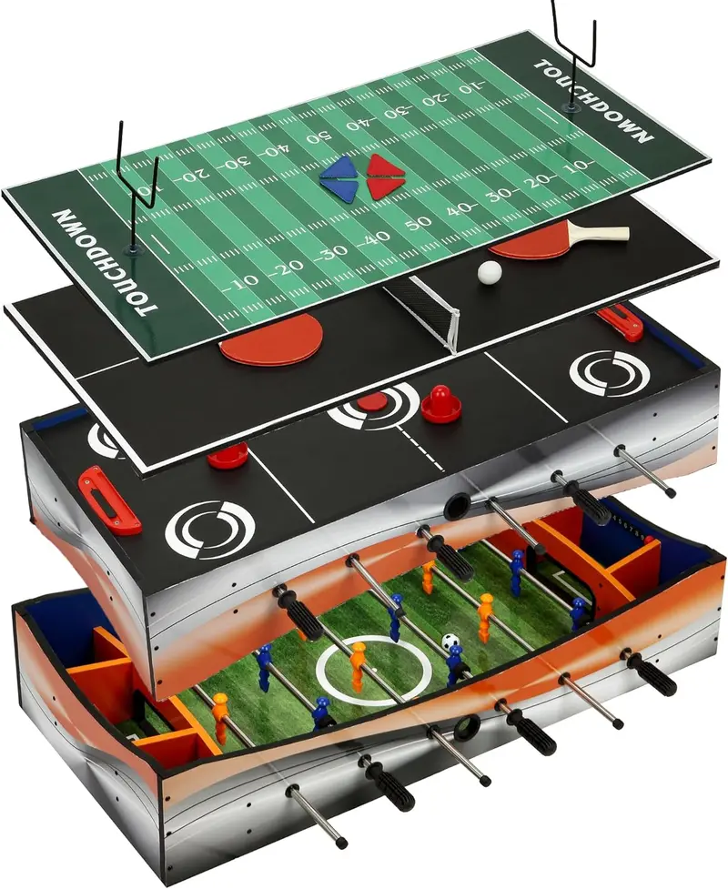 Revolver 40-Inch 4-in-1 Tabletop Multi-Game Center