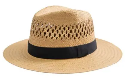 San Diego Hat Co. Men’s Woven Paper Fedora Hat