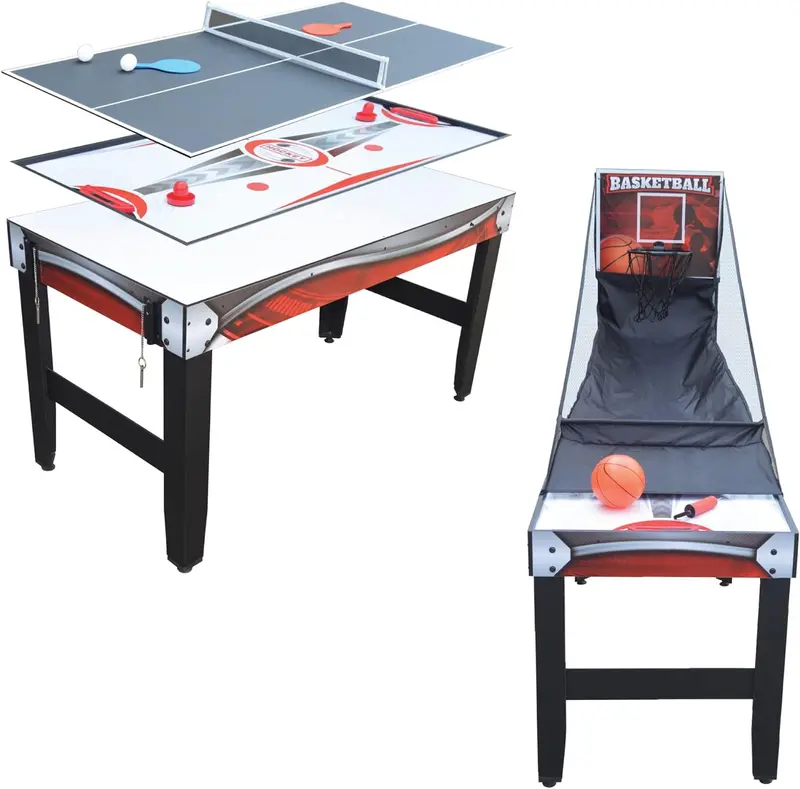Scout 54-Inch 4-in-1 Multi-Game Table