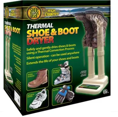 Shoe Gear Thermal Boot & Shoe Dryer – Compact Electric Drying Rack