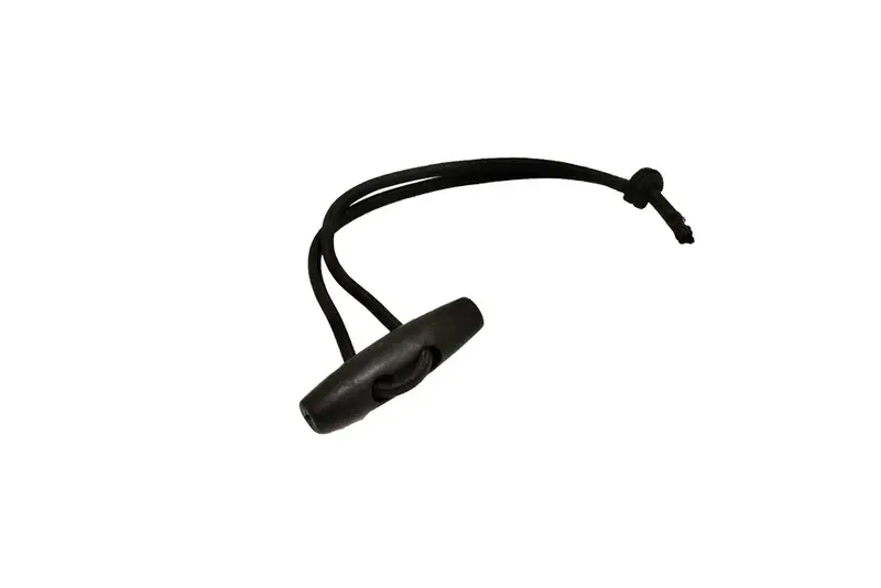Single Elastic Cord for Safety Net to Trampoline Frame Connection
