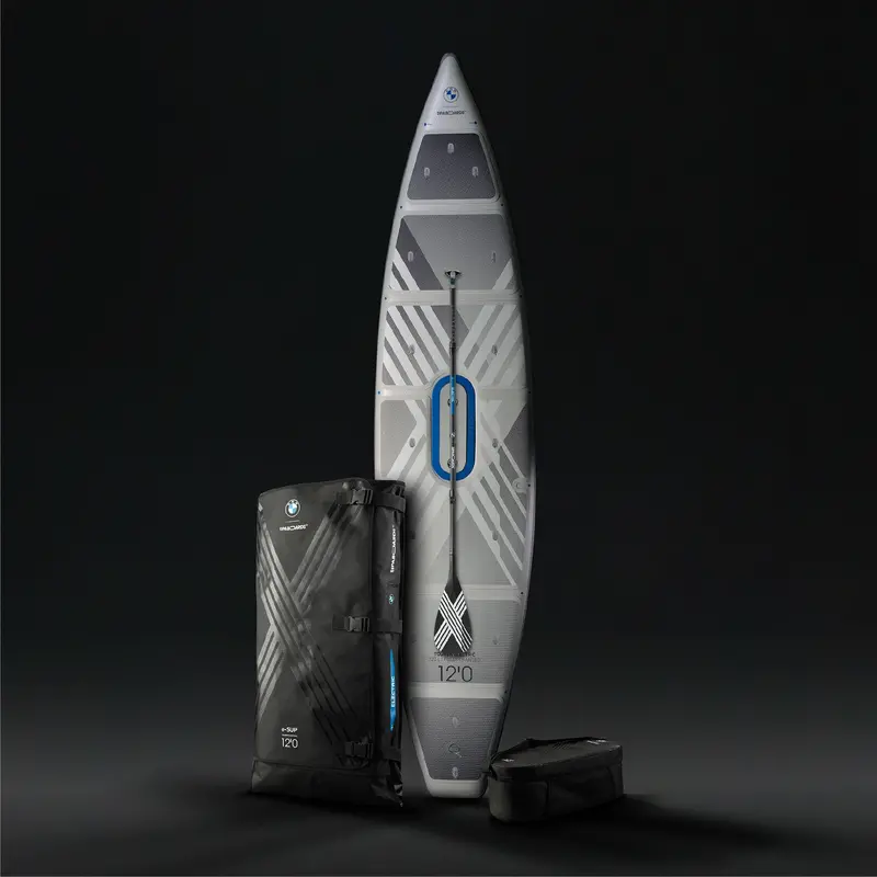 SipaBoards BMW x SipaBoards Tourer – 12-Foot Electric Stand-Up Paddleboard