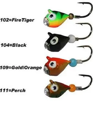 Sitka Diamond Eye Ice Jigs – 12-Piece Assortment, Size 10