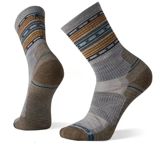 Smartwool Hike Light-Cushion Spiked Stripe Crew Socks