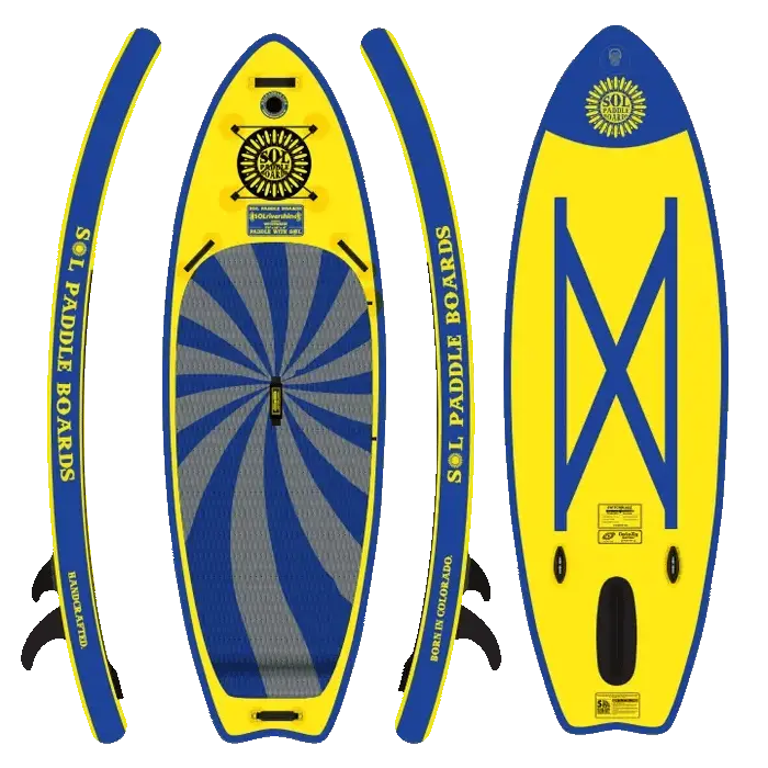 SOLrivershine Carbon Galaxy Inflatable SUP Board