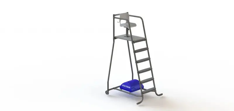 Spectrum Aquatics Discovery Lifeguard Chair – 8-Foot Tall Surveillance Tower