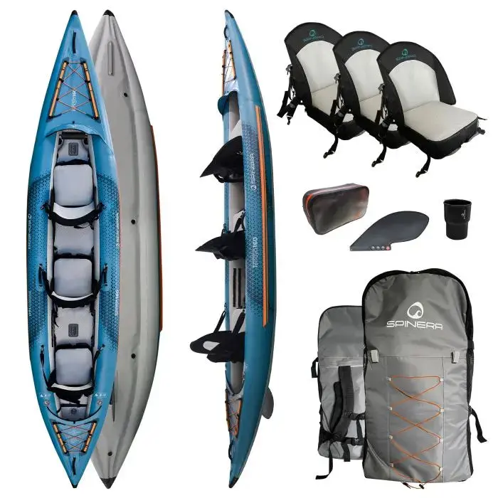Spinera Tenaya 160 Inflatable 3-Person Kayak
